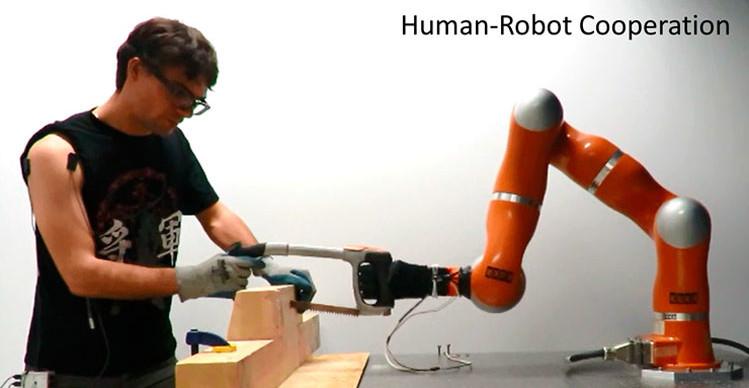 Human-Robot Interaction Illustration